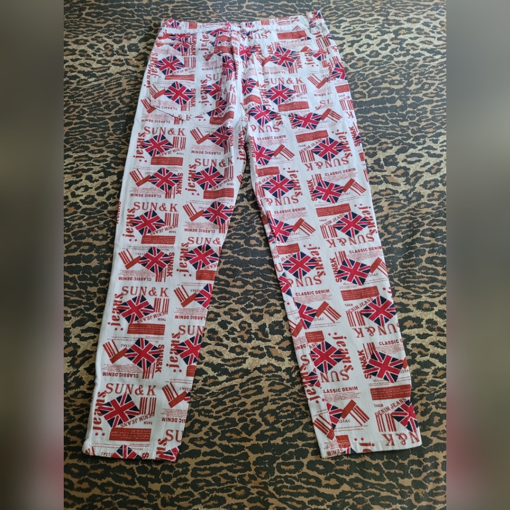 Union Jack Jeans Size 14